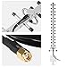 WiFi/WLAN günstig Kaufen-WLAN Richtantenne Antenne WLAN-Router Silber Rpsma-Anschluss 2,4 GHz 25 Dbi Richtantenne WLAN-Router WLAN Antenne Outdoor 2 M Kabel