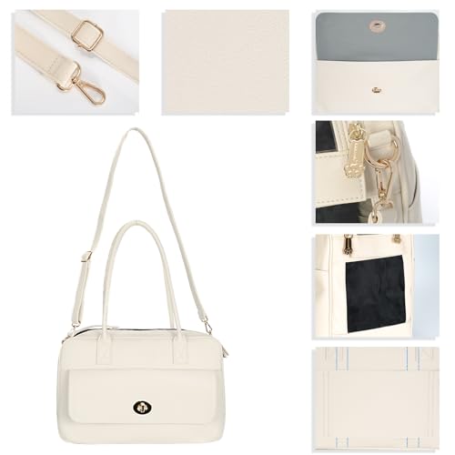 Minsong Moda Pet Carrier Dog Purse Carrier Soft-Sided Carriers para Filhotes, Bolsa de Couro Estilos