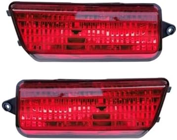 Car taillight cover Taillights Rear Bumper Fog Lamp For Jeep For Grand For Cherokee 2005-2010 No Bulb Rear Reflector Light Tail Brake Light Car rear lamps