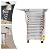 12 Steps Attic Ladder,Ceiling Attic Extension Stairs,Retractable Attic Ladder Ceiling Pull Down System,Ceiling Mount Folding Attic Stairs,Loft Ladder, Collapsible Stair Ladder,Up to 661lbs