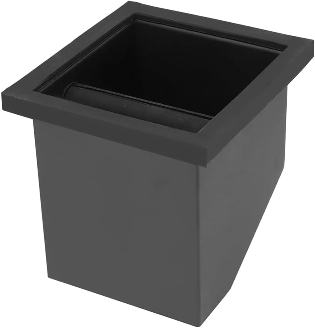 Coffee Box With Floor Processing, Bottomless Embedded Beveled Stainless Steel Coffee Box