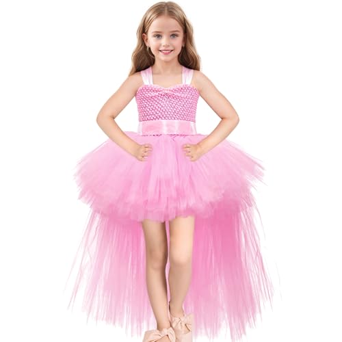 Tao-Ge Halloween Tutu Dress for Girls Tulle Dresses Fairy Princess Dress for Kids Toddler Little Girl Birthday Party Outfit