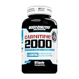 L-Carnitina 2000mg Por Dose Ultra Concentrado Puro Pote 60 Cápsulas L-Tartarato Matéria Prima Importada Suplemento Carnitine em Cáps Original - Body Nutry