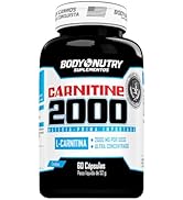 L Carnitina 2000 mg Pura 60 capsulas Sem Sabor Ultra Concentrado