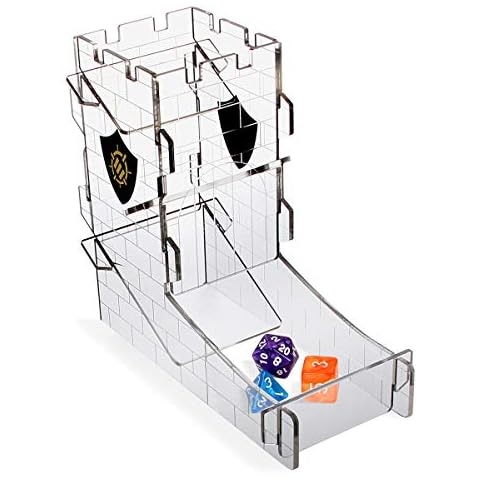 ENHANCE Torre de Dados, Bandeja para Juegos de rol de Mesa Cover