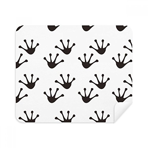Chiffon lunettes grenouille en suède doux anti-rayures 2Pcs