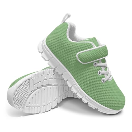MARSVOVO Shoes for Kids Unisex Breathable Comfortable Classic Hook and Loop Non Slip Shoes Running Athletic Casual Sneakers2