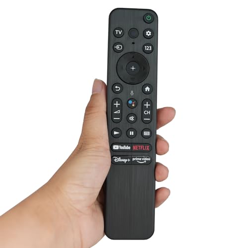 Télécommande RMF-TX800U compatible Sony Bravia pour remplacer un boîtier usé sur TV 8K A80K