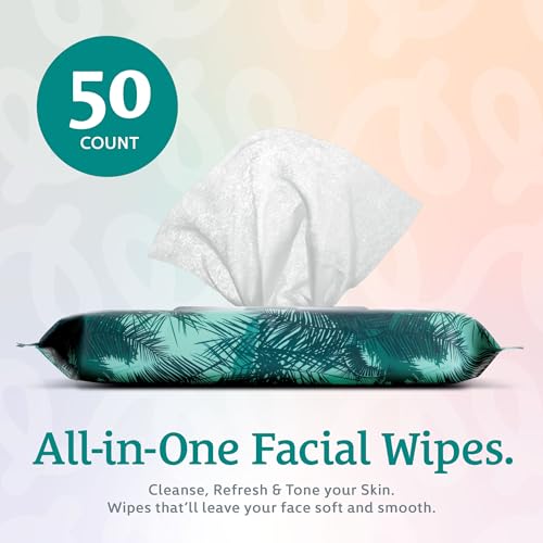 Image of Body Prescription Makeup Cleansing Wipes - Gentle and Effective Face Wipes, 50 Count (Pack of 1), Tea-Tree