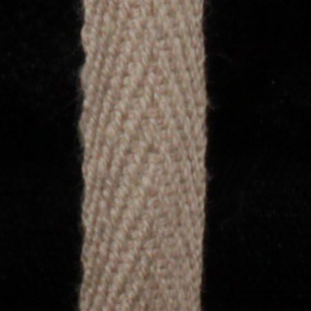 Tan Cotton Twill Craft Ribbon 23mm x 120 Yards