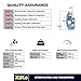 XiKe 4 Pack 99502HNR Bearing ID 5/8