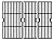 Direct Store DC150 18 Inch Cast Iron Cooking Grates for Charbroil Performance 4 Burner 463376519, Replacment for Char-Broil Grill 463376319, 463375619, G470-0003-W1, G470-0002-W1,G321-0005-W1