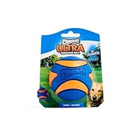 Chuckit! Ultra Squeaker Ball Dog Toy, Large (3 Inch) 1 Pack, for Large Breeds