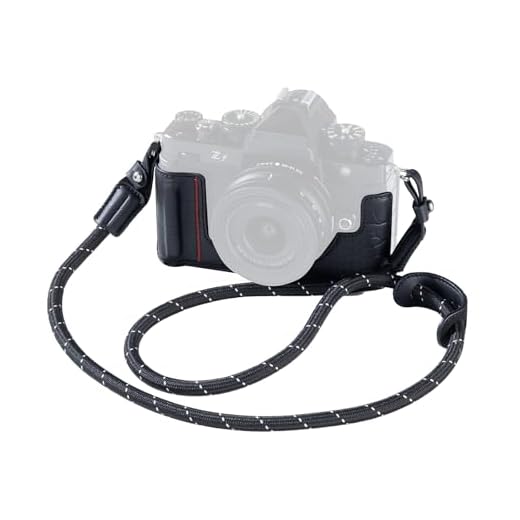 SMALLRIG Kamerataschen-Set für Nikon Z f, Vintage-Kamerataschen-Set aus PU-Leder, mit verbessertem Griff, kratzfestem Mikrofaser-Innenfutter, Rahmen aus Aluminiumlegierung,Schwarz – 5095