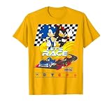 Sonic Racing CrossWorlds - Sonic VS Shadow Let's Race T-Shirt, Men, Golden Yellow, XX-Large