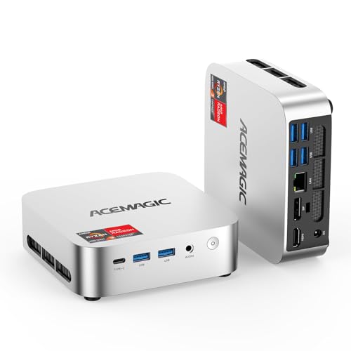 ACEMAGICIAN K1 Mini PC, AMD Ryzen R2544 , 8GB DDR4 256GB SSD Win11