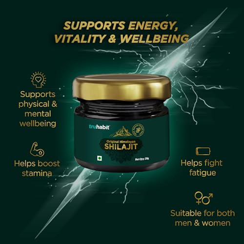 Image of TruHabit Original Himalayan Shilajit Resin Pack of 2 | Purified & Filtered Natural Shilajit | Sourced from High-Altitude Himalayan Rocks