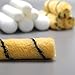 Paint Rollers 4 inch, KUPOO Home Decorator DIY Painting Paint Mini Foam Roller Refill & Woven Roller Covers 1/2