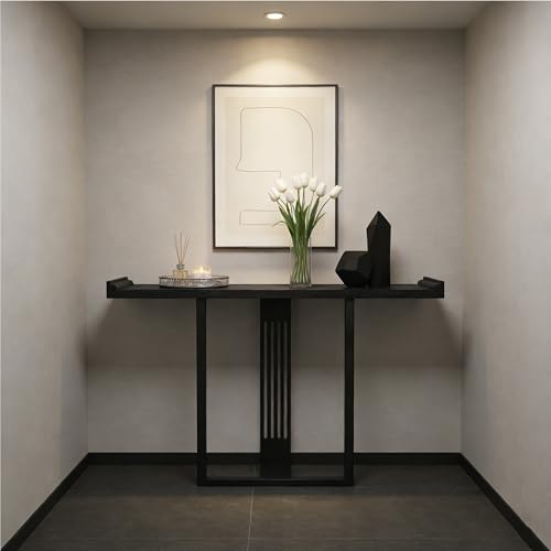 Mesa consola de entrada ideal para organizar el pasillo de tu casa 3