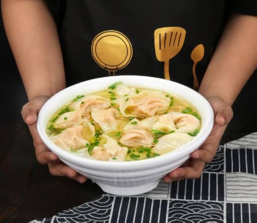 Amazon | 日本のラーメン丼、お箸とスプーンを合わせた麺用メラミン硬
