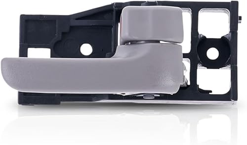Manija de puerta para Toyota Tundra 2000-2006 lado del pasajero | Delantero | Gris | Interior | Con botón de bloqueo de puerta | Recorte: