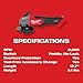 Buho M18 Fuel 18V Brushless Cordless 4-1/2 in./5 in. Grinder and Starter Kit Bundle with 5.0 Ah Battery, Charger, Thin Metal Cut-Off Disc, Tool Bag and Flashlight