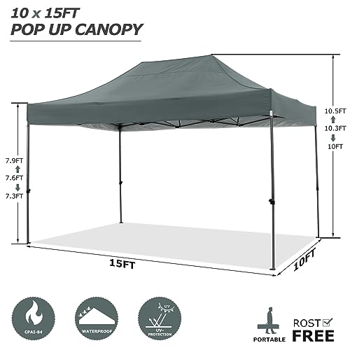 COBIZI 10x15 Pop Up Canopy
