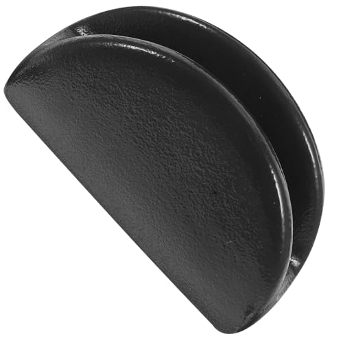 BESPORTBLE Porte-serviettes Céramique Noir Distributeur de Mouchoirs Pratique et Décoratif pour Salle de Bain Cuisine et Table Rangement Compact pour Papier Standard