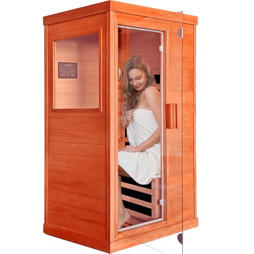 Sauna, Far Infrared Saunas for Home One Person Sauna...
