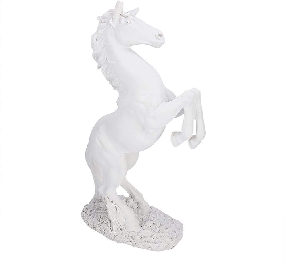 ZXGRfdefa figurine, For Office Decor for Sculpture Crafts Home Furnishings Living Room(Bs 020 White)
