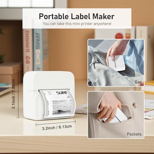 50% Off NULLTONEX Mini Bluetooth Sticker Printer - Image 5