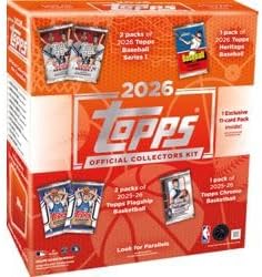 2026 Topps MLB x NBA Official Sealed Collectors Kit (7 Packs/Box)
