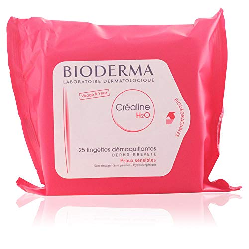 Bioderma créaline h2o lingettes dermatologiques x25 - vue 3