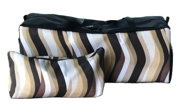 Bolso tote suave con cremallera para racks de mahjong miniatura 1