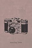  Analog love: Notizbuch, Tagebuch oder Erfolgsjournal für Fotografen oder Filmemacher