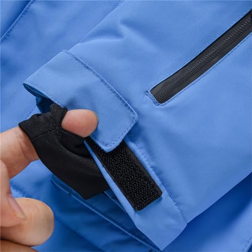 Boys Girls High Visibility 2-Piece Snowsuit Jacket and Snow Bib 2 Piece Outwear Ski Suit Girls Snowsuit4