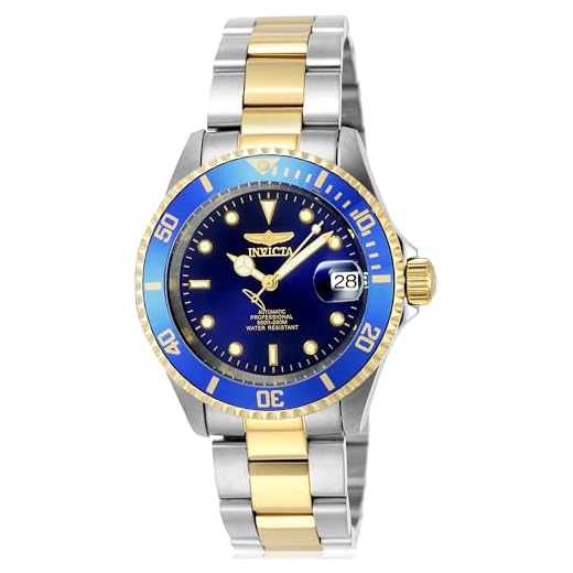 Invicta Relógio automático masculino Pro Diver Collection Coin-Edge, Aço inoxidável, 40 mm, mergulhador, relógio automático