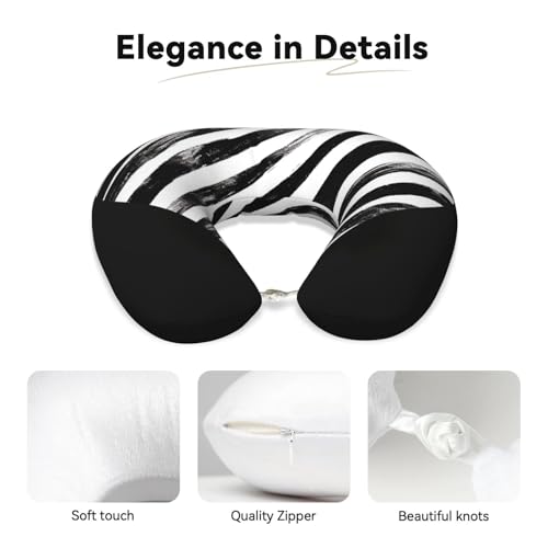 Almohada de espuma viscoelástica para cuello viaje miniatura 3
