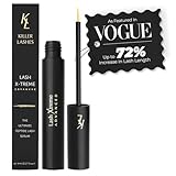 KL Killer Lashes Eyelash Serum - Lash Growth Serum & Lash Conditioner for Healthier, Longer Lashes after 2 Weeks of Use | Eyelash Enhancing Serum for Wider & Thicker Lashes, 1 Count
