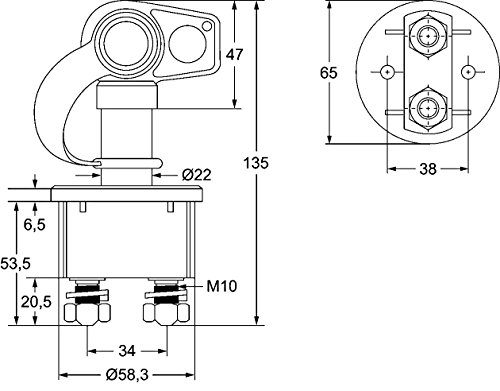 HELLA 6EK 002 843-131 Interruttore principale
