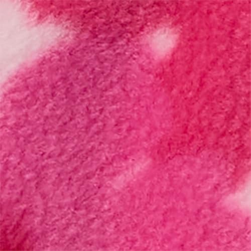 Image of Columbia Youth Girls Benton Springs II Printed Fleece Jacket, Pink Ice Ikatbloom, Small