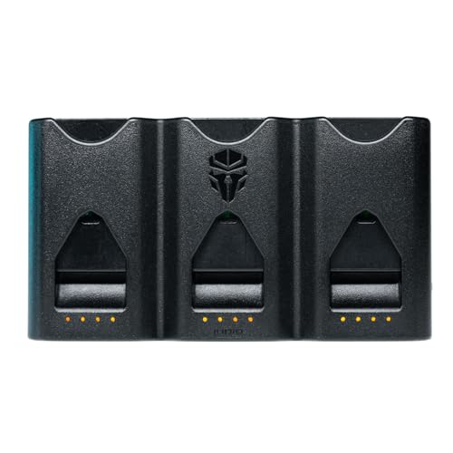 Cargador Tri-Charge Jupio x Pr1me Sony FZ100 triple ranura con indicador LED de estado de carga