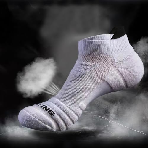 5 Pairs Mens Socks Cushioned Breathable Athletic Ankle Running Sports Crew Sock Low Cut Size 7-92