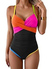 Orange Hot Pink and Black