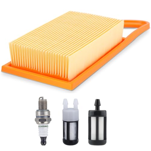 Panari BR600 Air Filter for Stih-l BR500 BR550 BR700 BR 500 550 600 700 Backpack Blower Parts 4282-141-0300 with Fuel Spark Plug Tune Up Kit