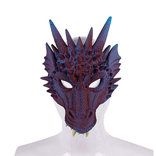 Toyvian Maschera di Drago Costume di Carnevale