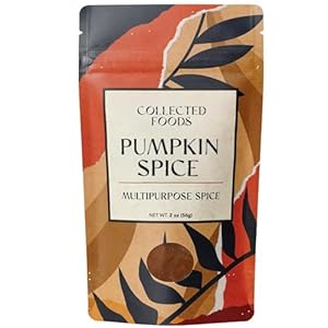 Premium Pumpkin Spice Seasoning – Perfect for Baking, Pies, Cooking, Coffee, and more by Collected Foods, Spice Powder Blend