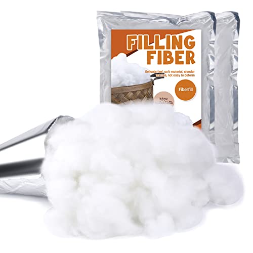 Polyester Fiberfill Stuffing, 10.58Oz/300G Premium Fiber Filling Stuffing, Stuffed Animal Stuffing, Pillow Fluff Stuffing, Filling For Pillow, Stuffed Animals, Dolls, Cushion, Pet Net And Other Crafts #TOP20