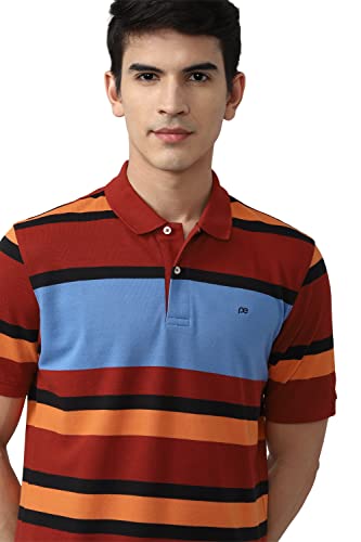 Peter England Men's Regular Fit Polo Shirt