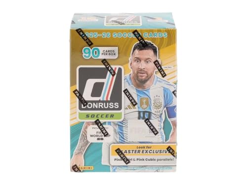 2025/26 Panini Donruss Road to F.I.F.A. World Cup Soccer HOBBY BLASTER box (6 pks/bx)